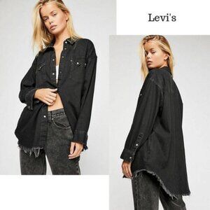 Levi's Charcoal Denim Jacket